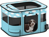 2-in-1 Pet Playpen for Dog Cat