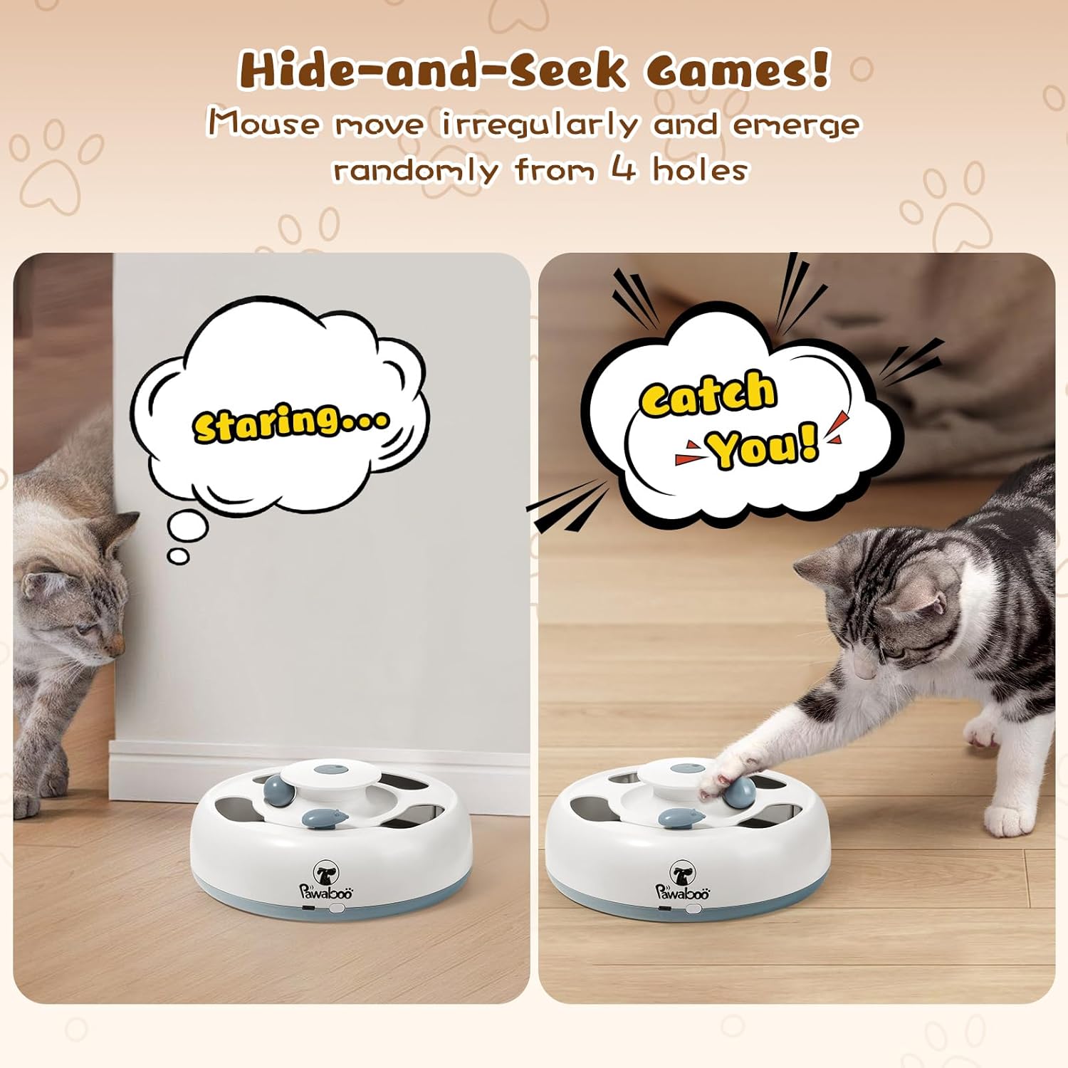 3-in-1 Automatic Interactive Cat Toy