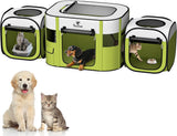 2-in-1 Pet Playpen for Dog Cat