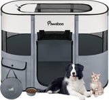 2-in-1 Pet Playpen for Dog Cat