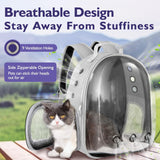 Mochila transportadora para gatos