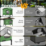 Heated Cat House for Outdoor in Winter