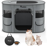 2-in-1 Pet Playpen for Dog Cat