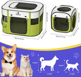 2-in-1 Pet Playpen for Dog Cat