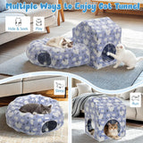Cat Donut Tube with Square Kitten House