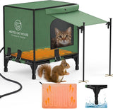 Heated Cat House for Outdoor in Winter