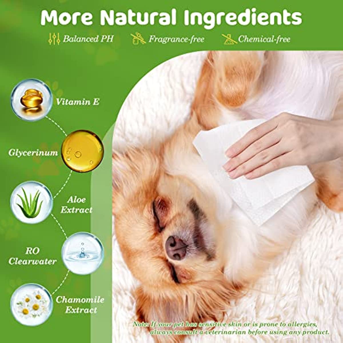 Pet Grooming Wipes