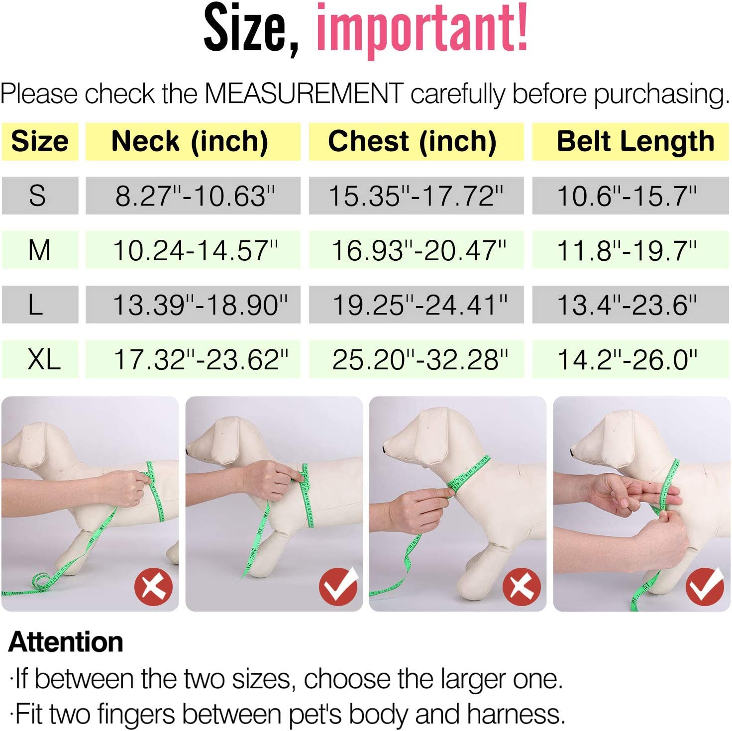 Dog Safety Vest Harness