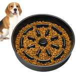 Dog Ceramic Slow Feeder Bowl