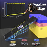 Pawaboo Dog Ramp for Car 74″ L × 20″ W Extra-Long Pet Ramp for Large Dogs
