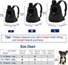 Pawaboo Pet Dog Front Carrier Backpack,Black,L