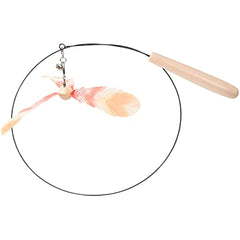 Wand Cat Toys with Steel Wire