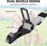 Pawaboo 2Pack Dog Car Seatbelt, 3-in-1 Dog Tether with Buckle & Hook Latch