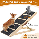 Pawaboo Dog Ramp for Couch, 2026 Upgrade Enlarge Pet Ramp for Easy Climbing