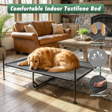 Pawaboo 47" XL Dog House Outdoor Weatherproof, with Breathable Mesh Windows