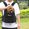 Pawaboo Pet Dog Front Carrier Backpack,Black,L