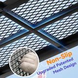 Extra Wide Dog Stairs for Car, Foldable Dog Ramps for Car with Non Slip Surface & Reflective Tape, Heavy Duty Dogs Steps for Cars, SUV, Truck, 300lbs Capacity, 14"-35" Adjustable Height