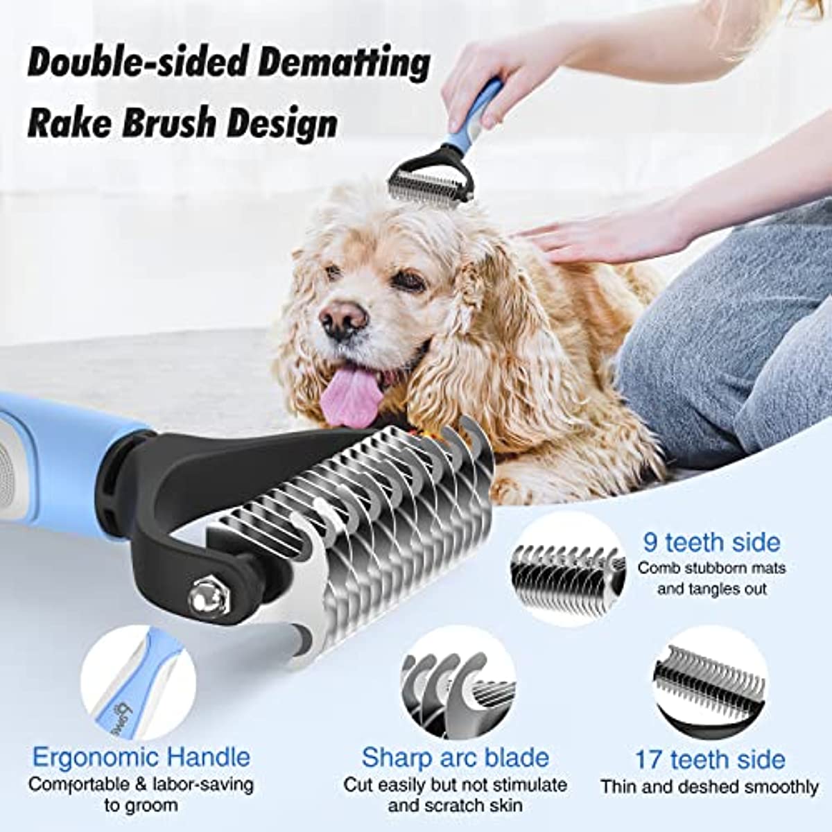 Pet Grooming Brush Kit