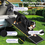 Pawaboo 67″ L & 20″ W Longest Dog Ramp for Car Foldable, Up to 200 LBS