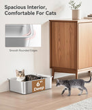 Stainless Steel Cat Litter Box