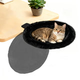 Pawaboo Cat Desk Bed, One-Click Foldable Sunken Cats Hammock up to 40lbs