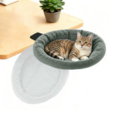 Pawaboo Cat Desk Bed, One-Click Foldable Sunken Cats Hammock up to 40lbs
