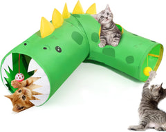 Cat Tunnel with Cat Bed