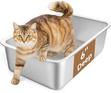 Stainless Steel Cat Litter Box