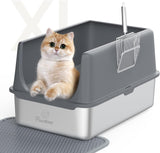 Stainless Steel Cat Litter Box