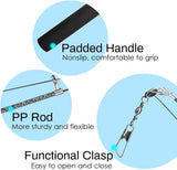 Pawaboo Cat Feather Toys, 4 Pack Interactive Cat feather Teaser Wand Toys, Retractable Fishing Pole Wand Catcher Exerciser with Refill Fish, Dragonfly Worm with Bells, Fun Cat Kitten Kitty Playing Toy