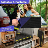 Pawaboo Dog Ramp for Car 74″ L × 20″ W Extra-Long Pet Ramp for Large Dogs