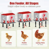 Pawaboo 55LBS Large Capacity Automatic Chicken Feeder