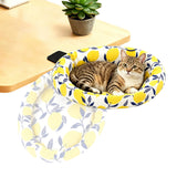 Pawaboo Cat Desk Bed, One-Click Foldable Sunken Cats Hammock up to 40lbs
