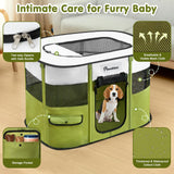 Portable Rectangular Pet Playpen