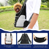 Mochila de transporte para perros ajustable y transpirable 