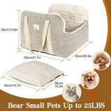 Thickened Dog Bed Car Seat