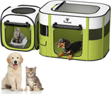 2-in-1 Pet Playpen for Dog Cat