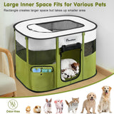 Portable Rectangular Pet Playpen