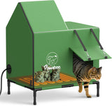 Heated Cat House for Outdoor in Winter