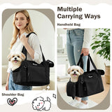 Pawaboo Dog Purse Carrier for Small Dogs,Under 9 Lbs