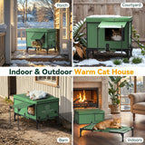 Limited-Time Offer—Indestructible Heated Cat House for Outdoor in Winter