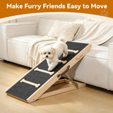 Pawaboo Dog Ramp for Couch, 2026 Upgrade Enlarge Pet Ramp for Easy Climbing