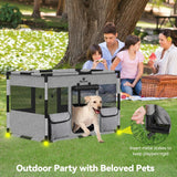 Portable Dog Playpen Extra Large Pet Crate