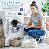 Cat Donut Tube with Square Kitten House