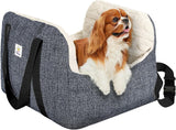 Asiento de coche tipo cama para perros engrosado 