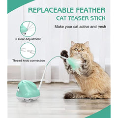 Rabbit Shaped Automatic Laser Cat Toy