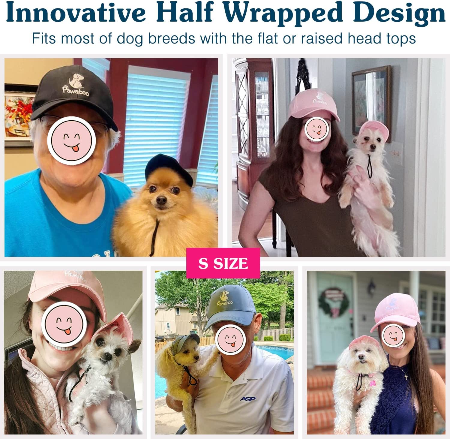 Dog Parent-Child Hats 2Pack